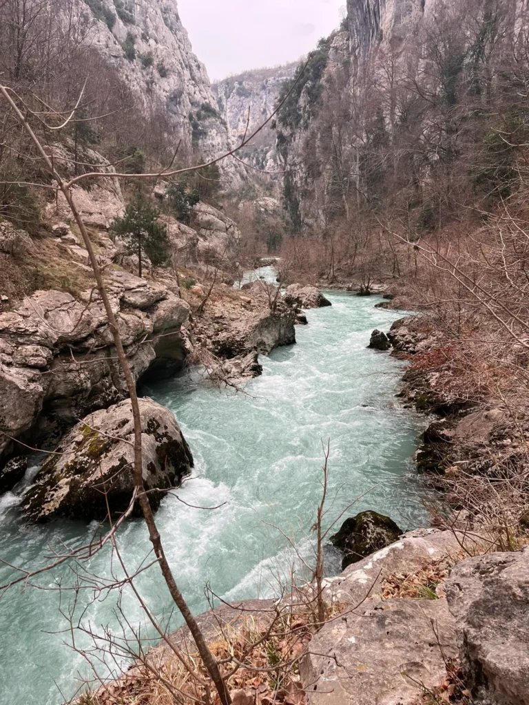 Le lieu de notre pause pour notre dernière randonnée
